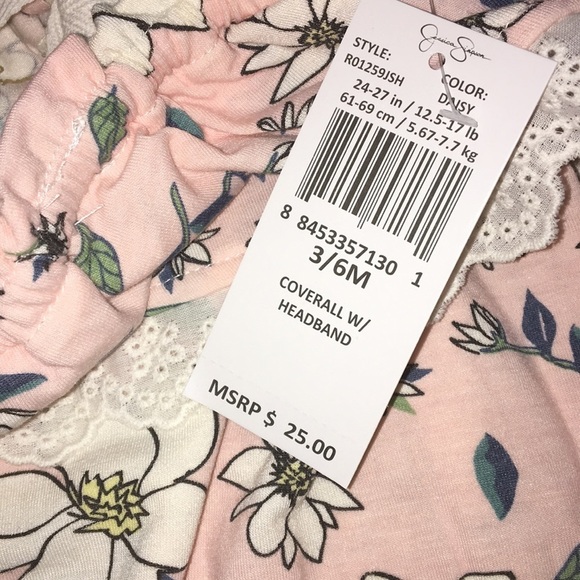 NWT 3/6 Jessica Simpson bubble with headband - Picture 5 of 7